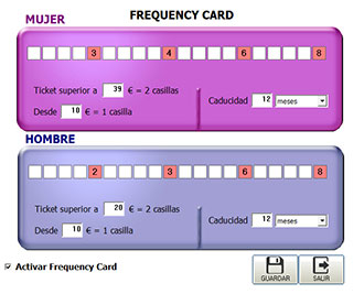 Manager Frecuency Card / Tarjeta Frequencia
